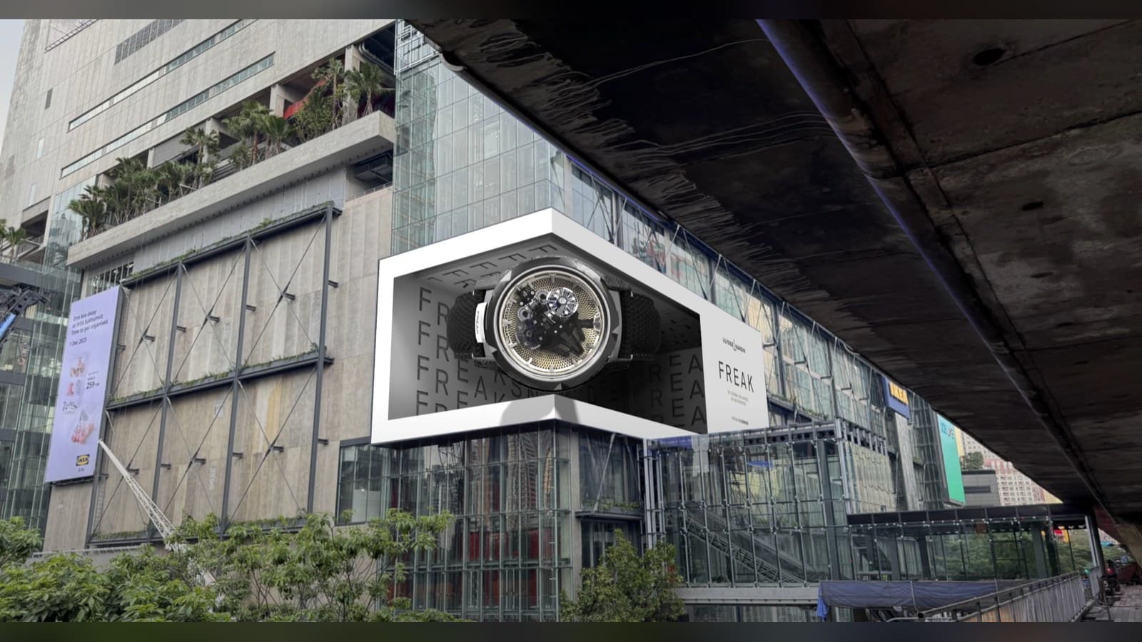 3D DIGITAL BILLBOARD: Ulysse Nardin FREAK S NOMAD 2024